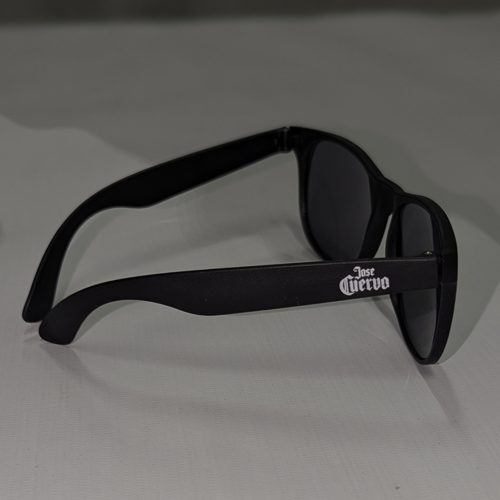 Jose Cuervo Black Plastic Unisex Sunglasses‎